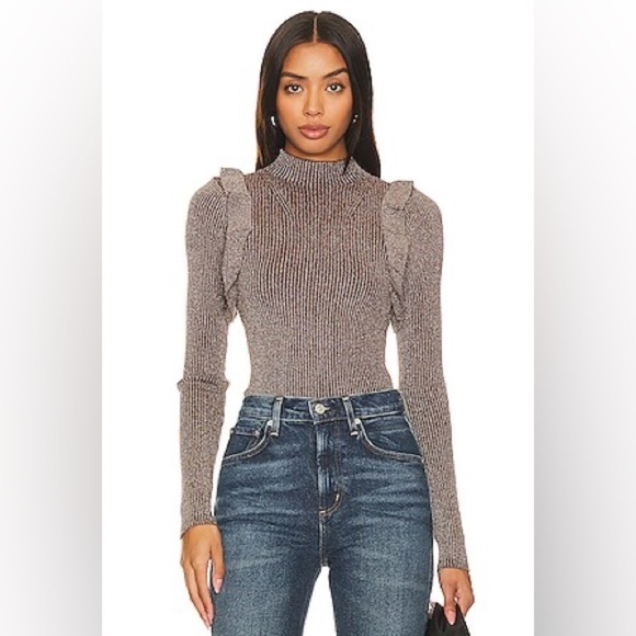 MAJORELLE Tops - NWT MAJORELLE  Annie Sweater in Bronze